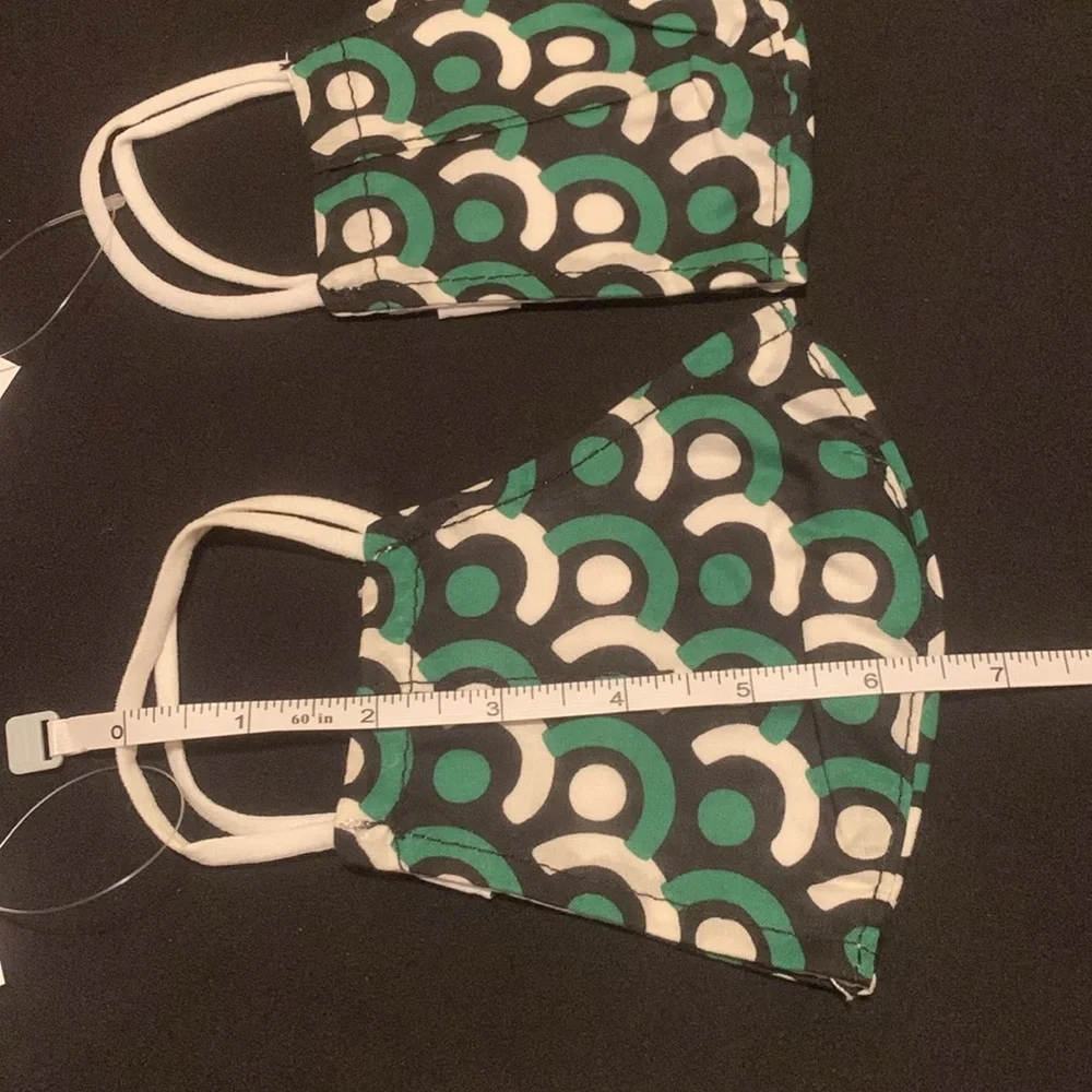 NWT Vera Bradley Cotton Face Mask Lot of 2 Imperial Tile